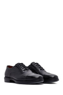 Men's Black Laced Leather Classic Shoes | Derimod Men's Black Laced Leather Classic Shoes | Derimod