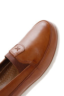 Women's Tan Leather Comfort Shoes | Derimod Women's Tan Leather Comfort Shoes | Derimod