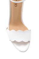 Women's Leather Heeled Sandals | Derimod Women's Leather Heeled Sandals | Derimod