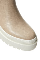 Women's Beige Chelsea Boots | Derimod Women's Beige Chelsea Boots | Derimod