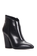 Women's Vidala Leather Bootie | Derimod Women's Vidala Leather Bootie | Derimod