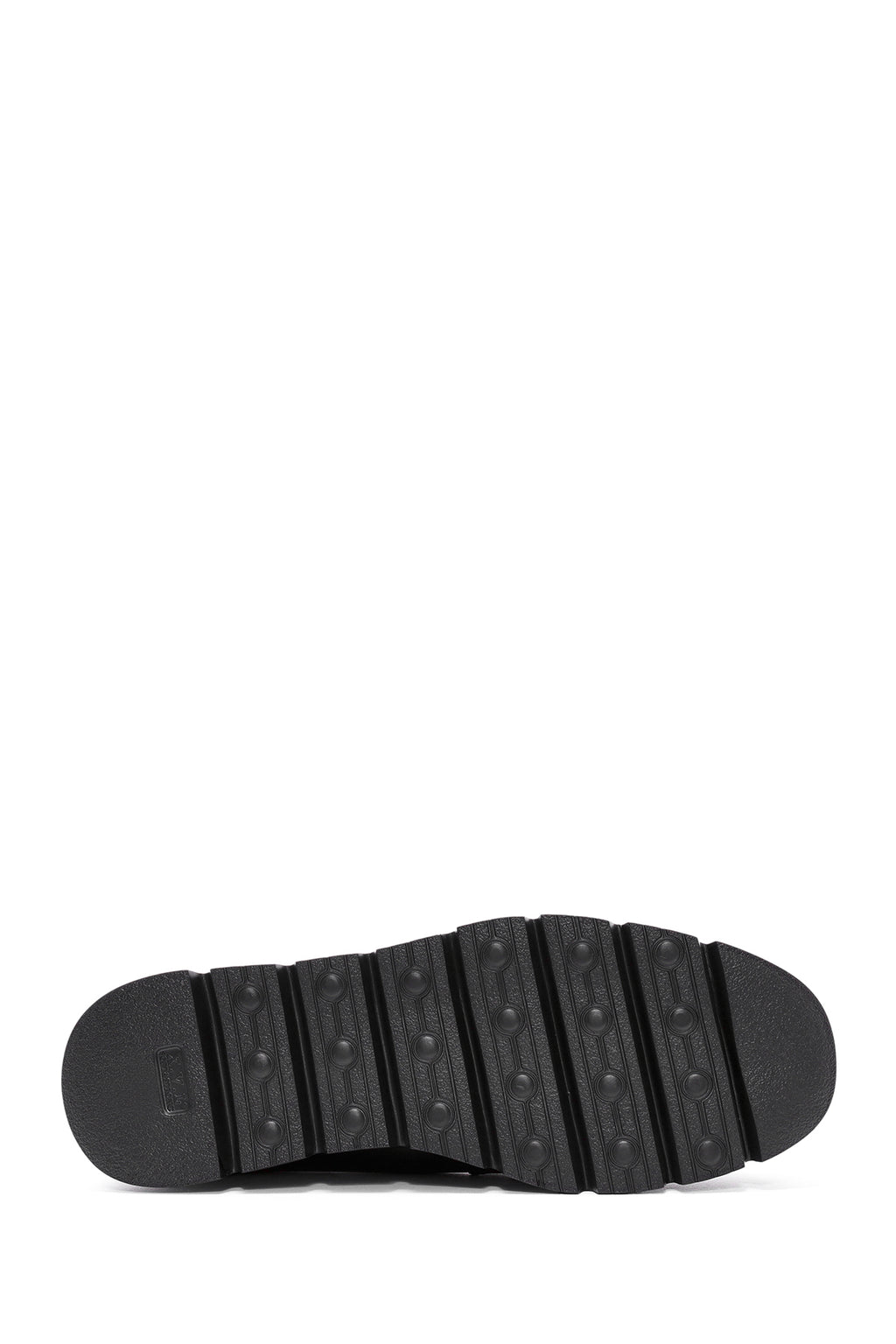Kadın Siyah Toka Detaylı Deri Comfort Loafer