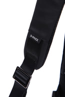 D-Pack Men's Black Technological Fabric Crossbody Bag | Derimod D-Pack Men's Black Technological Fabric Crossbody Bag | Derimod