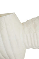 Geox Women's Cream Jaysen Hooded Vest | Derimod Geox Women's Cream Jaysen Hooded Vest | Derimod