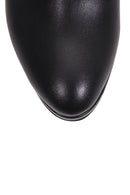 Women's Vidala Leather Bootie | Derimod Women's Vidala Leather Bootie | Derimod