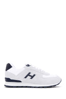 Hammer Jack Erkek Beyaz Peru Süet Deri Sneaker | Derimod Hammer Jack Erkek Beyaz Peru Süet Deri Sneaker | Derimod
