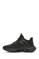 Erkek Siyah Kalın Tabanlı Bağcıklı Kumaş Sneaker | Derimod Erkek Siyah Kalın Tabanlı Bağcıklı Kumaş Sneaker | Derimod