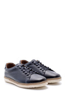 Men's Perforated Leather Sneaker | Derimod Men's Perforated Leather Sneaker | Derimod