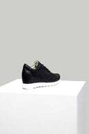 Wedge Heeled Women's Leather Sports Shoes | Derimod Wedge Heeled Women's Leather Sports Shoes | Derimod