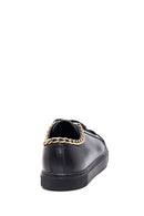 Kadın Deri Zincirli Sneaker | Derimod Kadın Deri Zincirli Sneaker | Derimod
