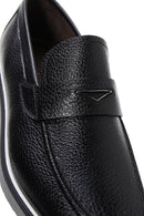 Erkek Siyah Deri Casual Loafer | Derimod Erkek Siyah Deri Casual Loafer | Derimod