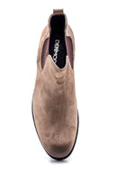Men's Leather Suede Chelsea Boots | Derimod Men's Leather Suede Chelsea Boots | Derimod