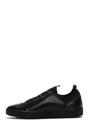 Men's Black Leather Sneaker | Derimod Men's Black Leather Sneaker | Derimod