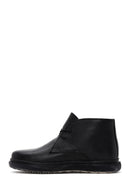Men's Black Leather Boots | Derimod Men's Black Leather Boots | Derimod