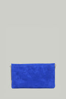 Women's Suede Leather Clutch Bag | Derimod Women's Suede Leather Clutch Bag | Derimod