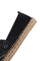 Women's Black Espadrille | Derimod Women's Black Espadrille | Derimod