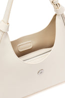 Women's Cream Classic Shoulder Bag | Derimod Women's Cream Classic Shoulder Bag | Derimod