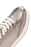 ACBC x Derimod Kadın Bronz Bağcıklı Metalik Sneaker | Derimod ACBC x Derimod Kadın Bronz Bağcıklı Metalik Sneaker | Derimod