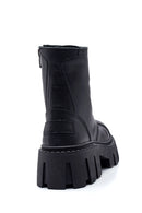 Women's Leather High Sole Boots | Derimod Women's Leather High Sole Boots | Derimod