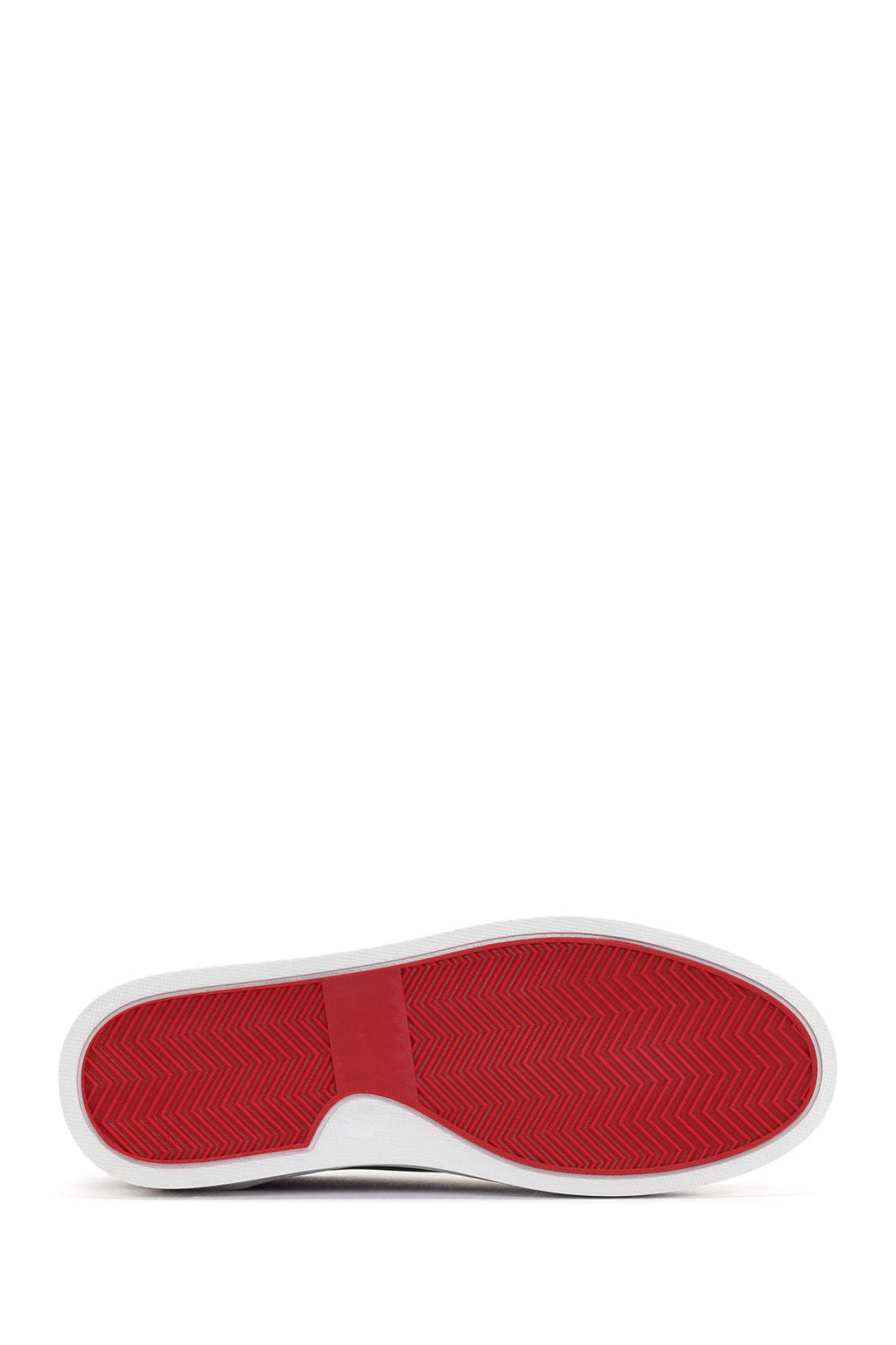 Erkek Siyah Bağcıklı Deri Sneaker