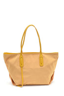 Women's Fabric Detailed Shoulder Bag | Derimod Women's Fabric Detailed Shoulder Bag | Derimod