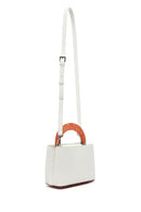 Women's Cream Long Strap Mini Handbag | Derimod Women's Cream Long Strap Mini Handbag | Derimod