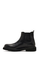 Men's Black Lace-up Leather Chelsea Boot | Derimod Men's Black Lace-up Leather Chelsea Boot | Derimod
