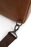 Male Brown Mini Leather Handbag | Derimod Male Brown Mini Leather Handbag | Derimod