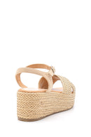 Women's Straw Detailed Sandals | Derimod Women's Straw Detailed Sandals | Derimod