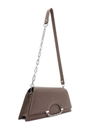 Women's Grey Chain Strap Crossbody Bag | Derimod Women's Grey Chain Strap Crossbody Bag | Derimod