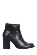 Women's Heeled Leather Boots | Derimod Women's Heeled Leather Boots | Derimod