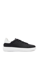 ACBC x Derimod Men's Black Lace-Up Sneakers | Derimod ACBC x Derimod Men's Black Lace-Up Sneakers | Derimod