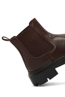 Men's Brown Leather Chelsea Boot | Derimod Men's Brown Leather Chelsea Boot | Derimod