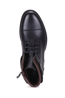 Soft Leather Zippered Men's Boots | Derimod Soft Leather Zippered Men's Boots | Derimod