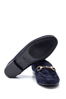 Kadın Süet Toka Detaylı Loafer | Derimod Kadın Süet Toka Detaylı Loafer | Derimod