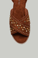 Suede Women's Sandals | Derimod Suede Women's Sandals | Derimod