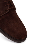 Male Brown Lace-up Suede Casual Shoes | Derimod Male Brown Lace-up Suede Casual Shoes | Derimod