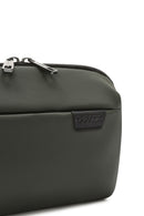 D-Pack Men's Khaki Fabric Handbag | Derimod D-Pack Men's Khaki Fabric Handbag | Derimod