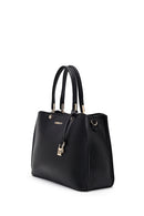 Women's Black Long Strap Classic Handbag | Derimod Women's Black Long Strap Classic Handbag | Derimod