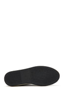 Men's Black Suede Leather Sneaker | Derimod Men's Black Suede Leather Sneaker | Derimod