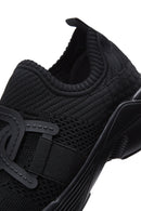 Kadın Siyah Kumaş Sneaker | Derimod Kadın Siyah Kumaş Sneaker | Derimod