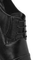 Men's Black Laced Leather Classic Shoes | Derimod Men's Black Laced Leather Classic Shoes | Derimod