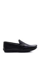 Men's Black Leather Casual Loafer | Derimod Men's Black Leather Casual Loafer | Derimod