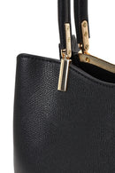 Woman Black Long-Strap Shoulder Bag | Derimod Woman Black Long-Strap Shoulder Bag | Derimod