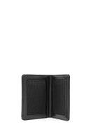 Men's Black Leather Card Holder | Derimod Men's Black Leather Card Holder | Derimod