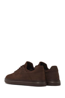 Male Brown Lace-up Nubuck Leather Casual Sneaker | Derimod Male Brown Lace-up Nubuck Leather Casual Sneaker | Derimod