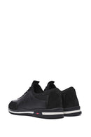Men's Black Lace-Up Leather Casual Sneaker | Derimod Men's Black Lace-Up Leather Casual Sneaker | Derimod