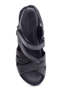 Kadın Comfort Deri Sandalet | Derimod Kadın Comfort Deri Sandalet | Derimod