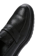 Men's Black Leather Casual Loafer | Derimod Men's Black Leather Casual Loafer | Derimod