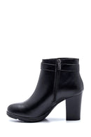 Women's Buckle Heeled Boots | Derimod Women's Buckle Heeled Boots | Derimod